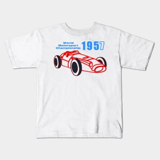 World Motorsport Championship 1957 Kids T-Shirt